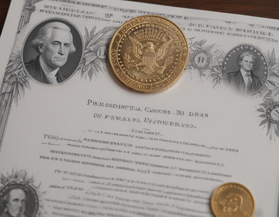 Congressional meeting on cryptocurrency legislation with blockchain graphics displayed