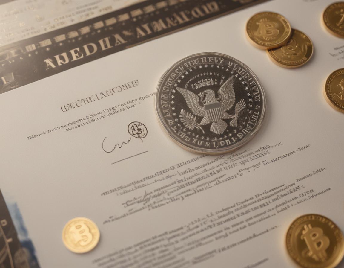 Depiction of decentralized finance platforms integrating with financial institutions