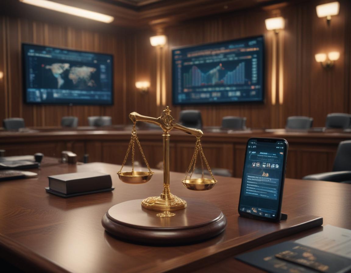 White House press conference on cryptocurrency policies with blockchain designs in the background.