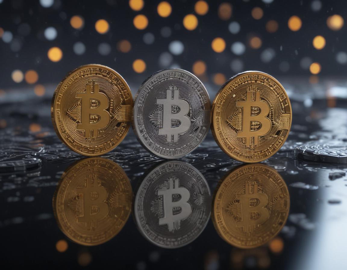 Cryptocurrencies on a digital surface